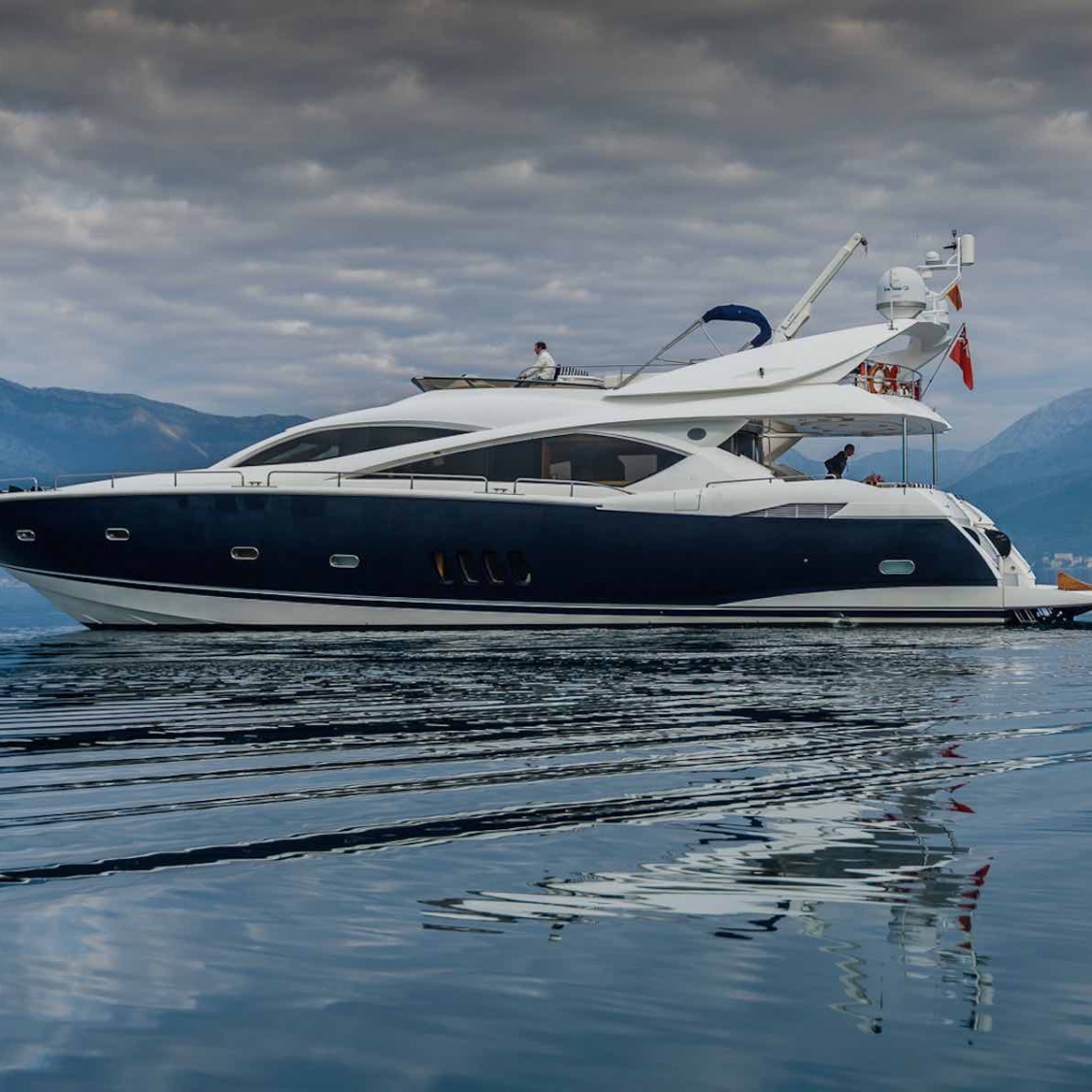 Basya Nicoli luxury yacht side exterior