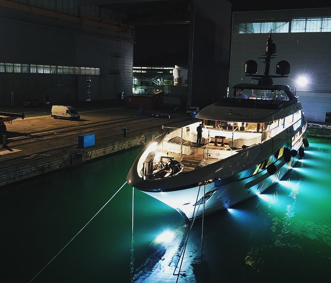New-build Superyacht, KD, Officially Launches