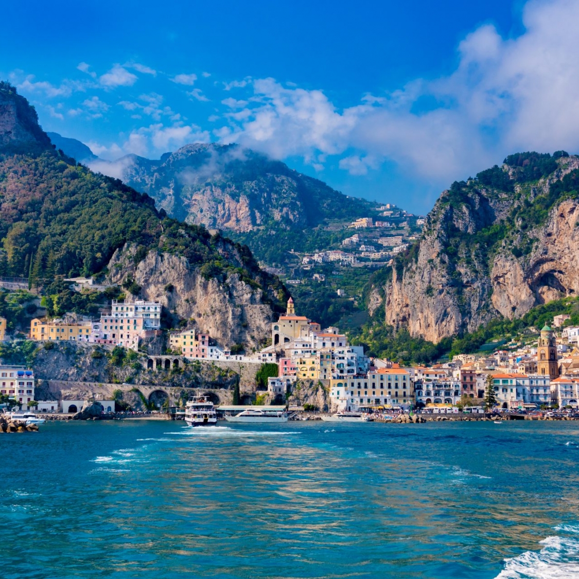 The Amalfi Coast by luxury yacht with Emma Morgan