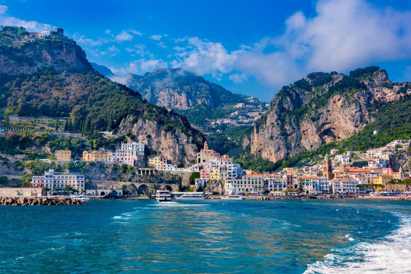The Amalfi Coast by luxury yacht with Emma Morgan