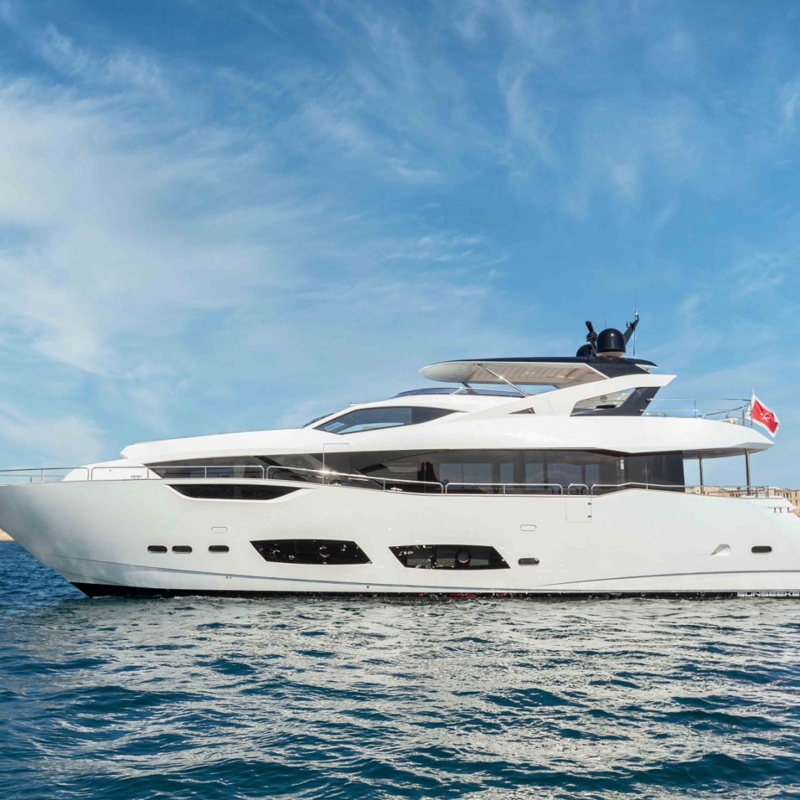 West Nautical welcomes new charter central agency luxury M/Y Anna-Liza G, 28m Sunseeker 95