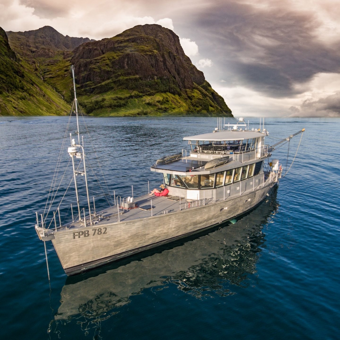 Explorer Yacht Grey Wolf in Scotland