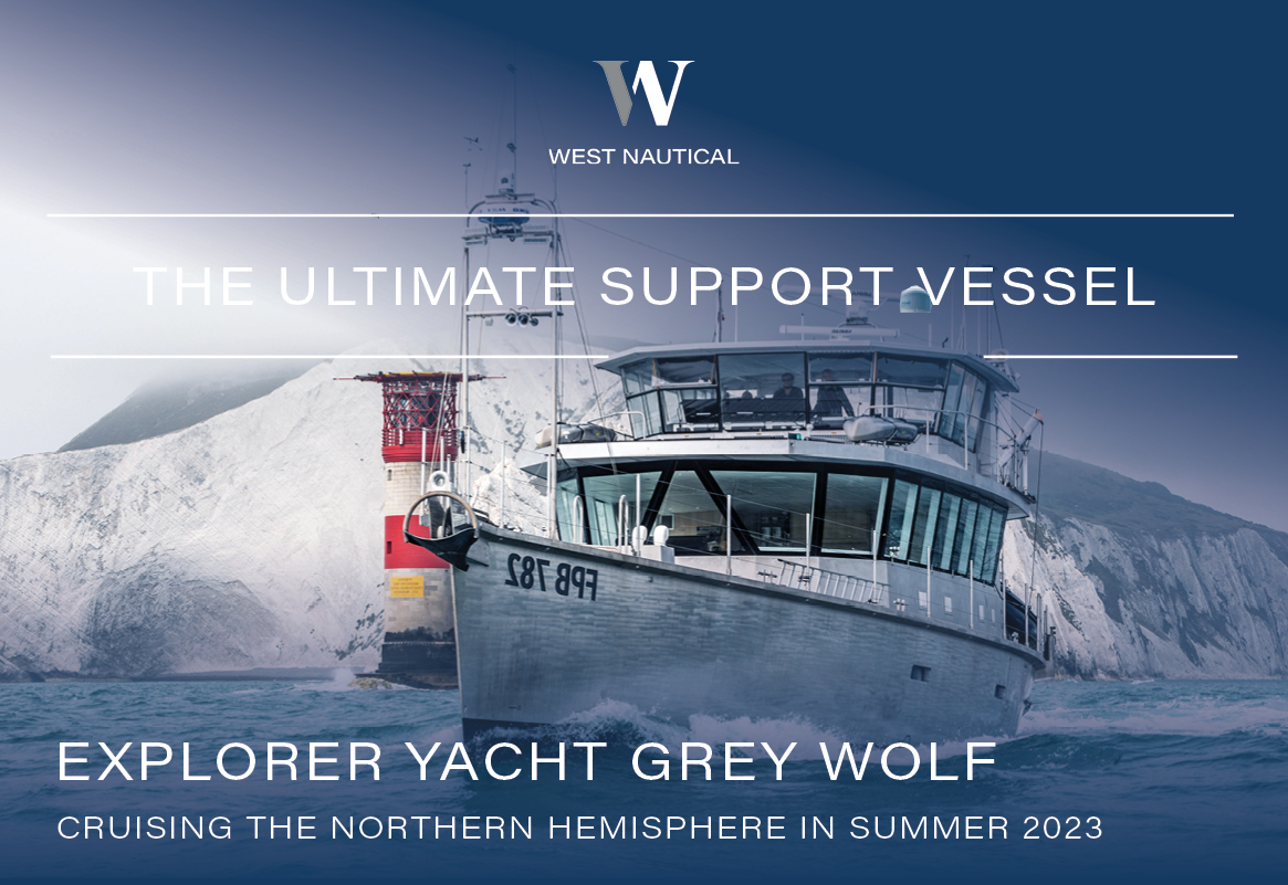 Grey Wolf support yacht 