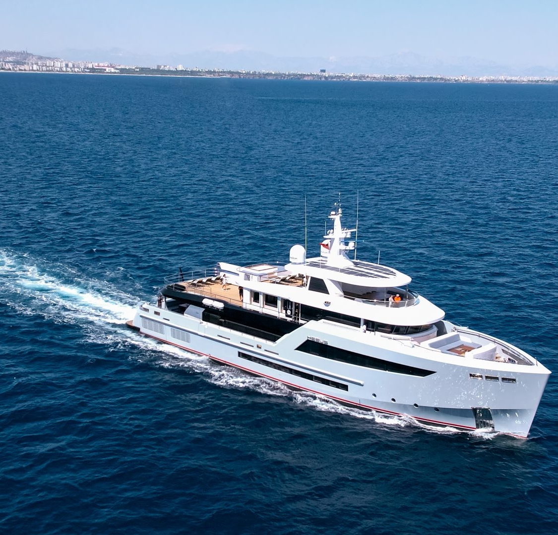West Nautical Announces New Charter Central Agency Luxury Motor Yacht Heeus, 44.2m Bering Yachts