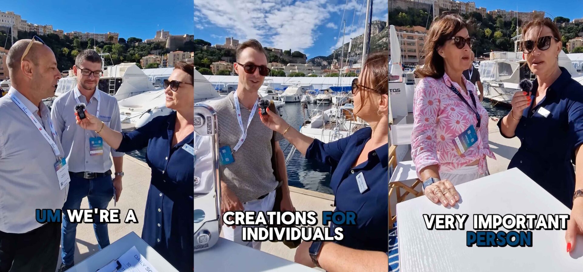 Mini Interviews Monaco Yacht Show