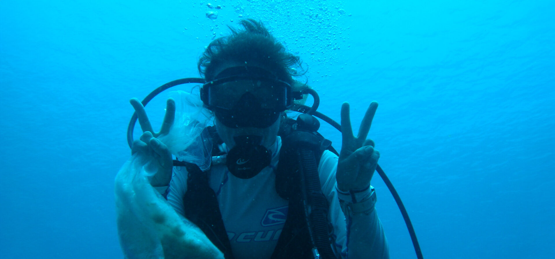 Sarah Diggle Whitlock Diving with Bananas