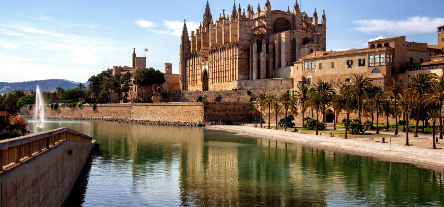 Palma Cathedral in Mallorca