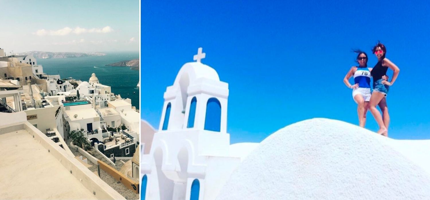 Emma Morgan in Greece